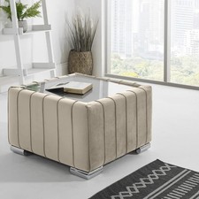 Couchtisch Samt verspiegelt