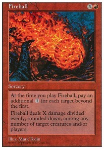 Magic mtg fireball - magic/mtg, ath-27
