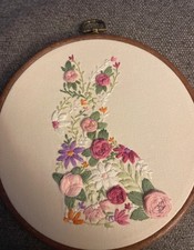 Handgefertigte Stickerei Kunst