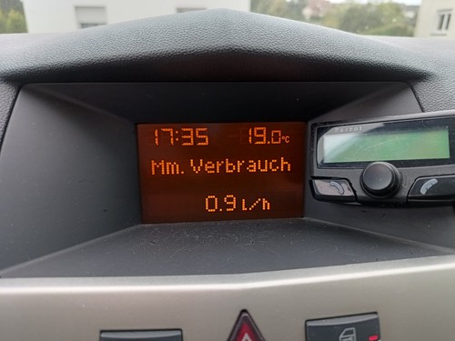Bordcomputer display uhr opel - display,