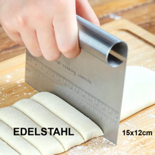 Teigschaber edelstahl - teigschaber,
