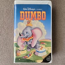 Dumbo VHS Black Diamond Walt