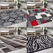 Modern Robust Teppich Kurzflor