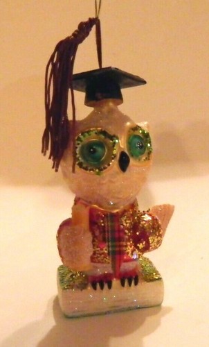 Christbaumschmuck eule - christbaumschmuck,