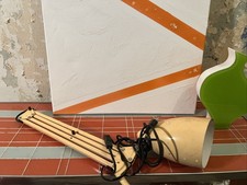 Scherenlampe Architektlampe Pop Art Klemmleuchte Gelenleuchte beige Sölken geht