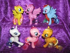 My little Pony G4.5 Mane Six Set 1 Rainbow Pinkie Flutter Rarity Apple Twilight