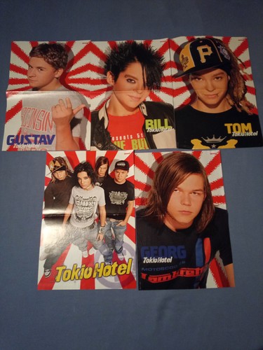 Tokio hotel poster sammlung - hotel,