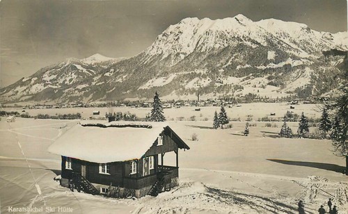 Oberstdorf allgäu - ak,