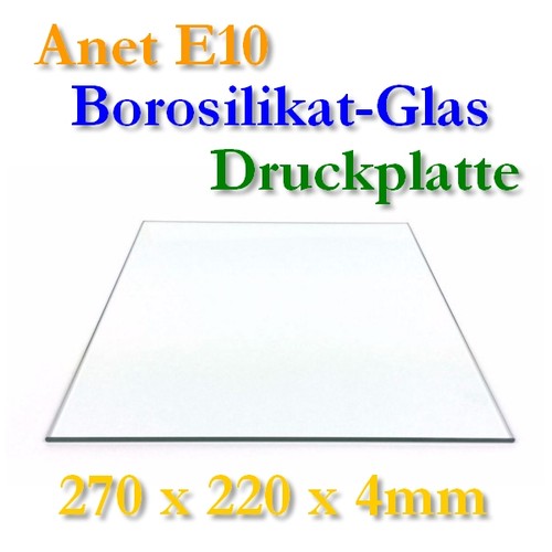 Borosilikatglas druckbett - borosilikatglas,