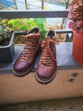 Robuste Boots Wanderschuhe - Echtleder - Gr. 42 (41,5)