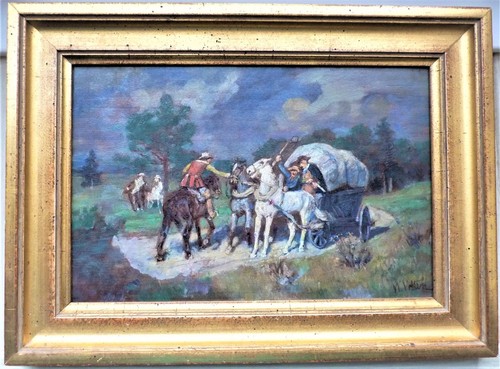 ölgemälde auf holz - Ölgemälde,