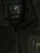 Herren Fleecejacke HART Gr. XL grün