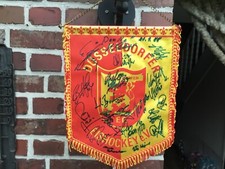 DEG Wimpel Signiert 1988