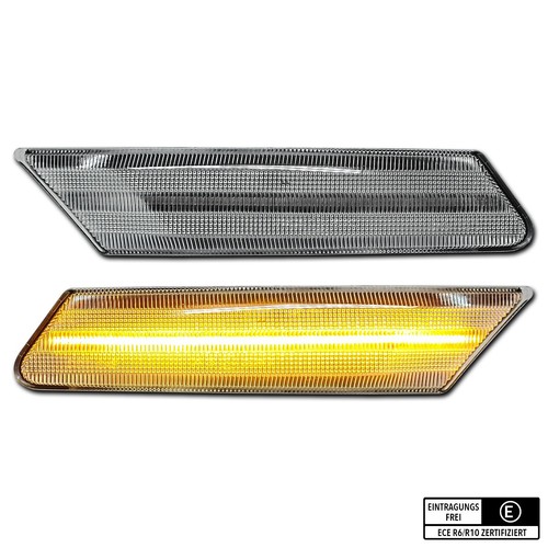 Weisse led seitenblinker - weisse,