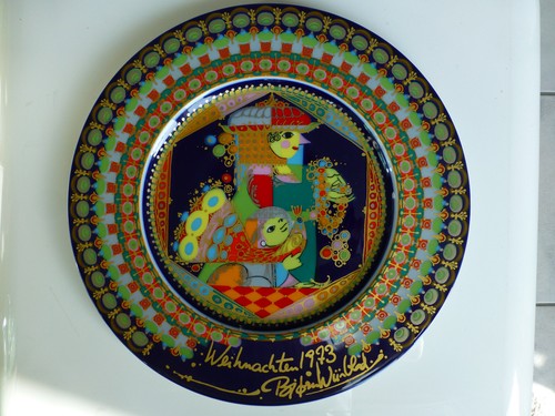 Rosenthal weihnachtsteller - rosenthal,