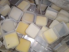 10 Stück transparente Verpackungsbox mit Schaumstoffeinlage Klappbox 55x55x22 mm