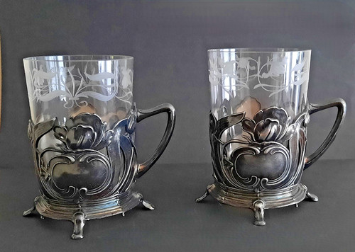 Wmf jugendstil - 2x,