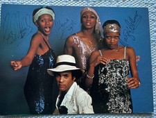 Boney M. Original drucksignierte Autogrammkarte