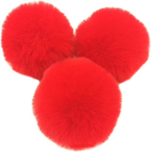 Stk 6cm pompons - 10,