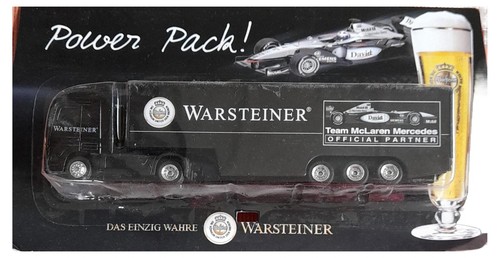 Warsteiner modell lkw mclaren - modell,