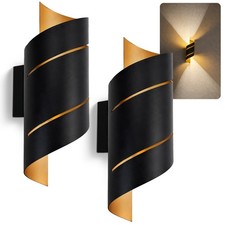 2 Stück LED Wandlampe REVIA