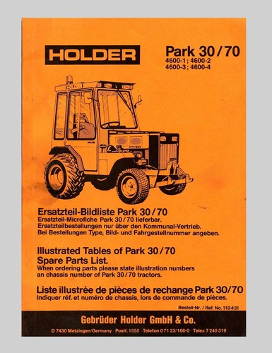 Holder park 70 - park, 30