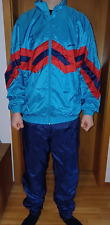 Adidas Vintage 90s Tracksuit Retro Trainingsanzug Herren Jacke + Hose Glanz /#C5