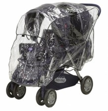 Universal-Regen-Verdeck für Geschwisterwagen