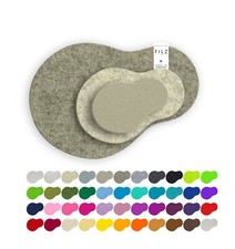 Papaya FILZ Untersetzer