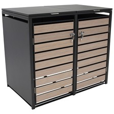 Mülltonnenbox 2-er