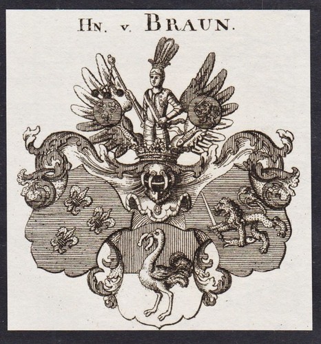 Braun wappen coat - coat, arms