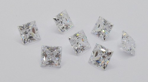 Zirkonia carre weiss 5mm - weiss, 2,5mm