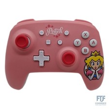 Kabelloser PowerA-Controller für Nintendo Switch - Princess Peach-Rosa, Gamepad,