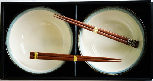 Udon ramen bowl set - bowl, aurora