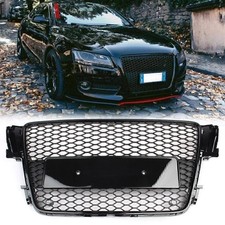 HONEYCOMB SPORT MESH RS5 STYLE HEX GRILL GRILL SCHWARZ FÜR 08-12 AUDI A5/S5 B8