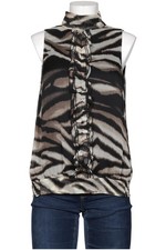 Comma Bluse Damen Oberteil Hemd Hemdbluse Gr. EU 40 Braun #ipaf08h