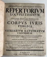 Christiani Gottlieb Riccius