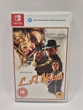 L.A. Noire Nintendo Switch