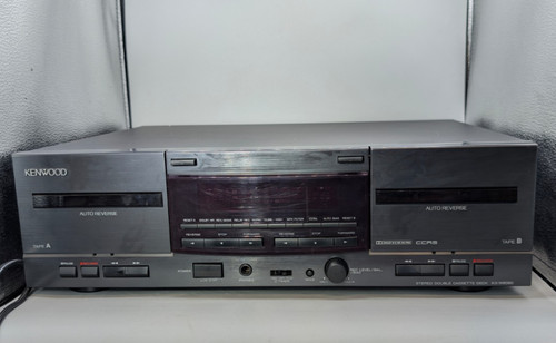 Kenwood double tape deck - tape,