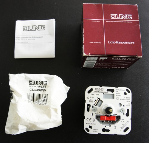 Jung unterputz dimmer 266g - dimmer,