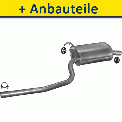 Endschalldämpfer mit