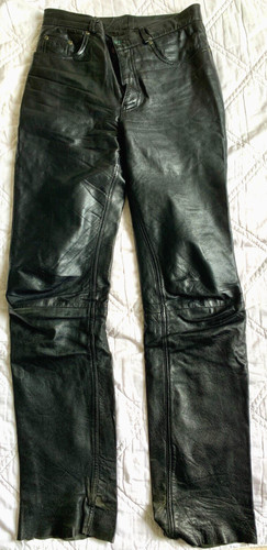 Nappaleder lederhose schwarz - nappaleder,