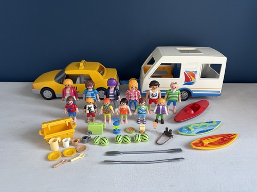 Playmobil taxi wohnwagen - taxi,,