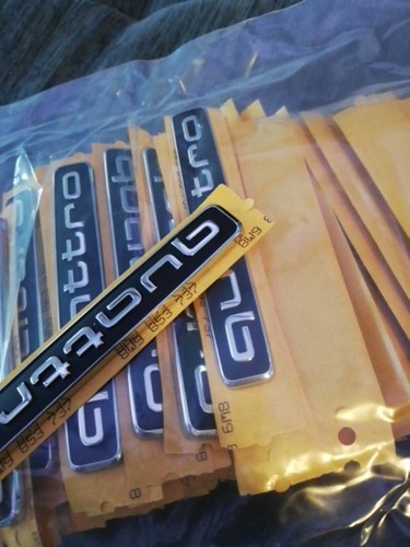 Original audi quattro emblem - original,
