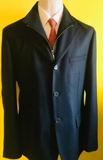 Herrenjacken Jacke Elegant 100% Wolle schwarz fabrikverkauf NEU NEU NEU