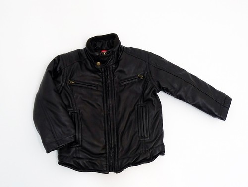 Lederjacke gianna mae gesteppt - lederjacke,