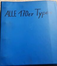 Werkstatthandbuch Mercedes Benz 170V/170S/170D. Original. Stand 1951