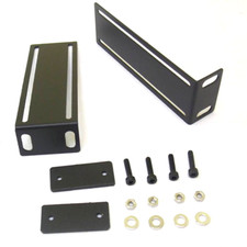 2 Stück 1 HE Rackwinkel für