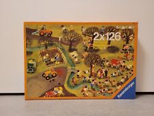 Ravensburger: 1980 Puzzle 2x126 Teile Wandertag 62358831 komplett