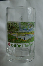 altes Bierglas Gilde Brauerei